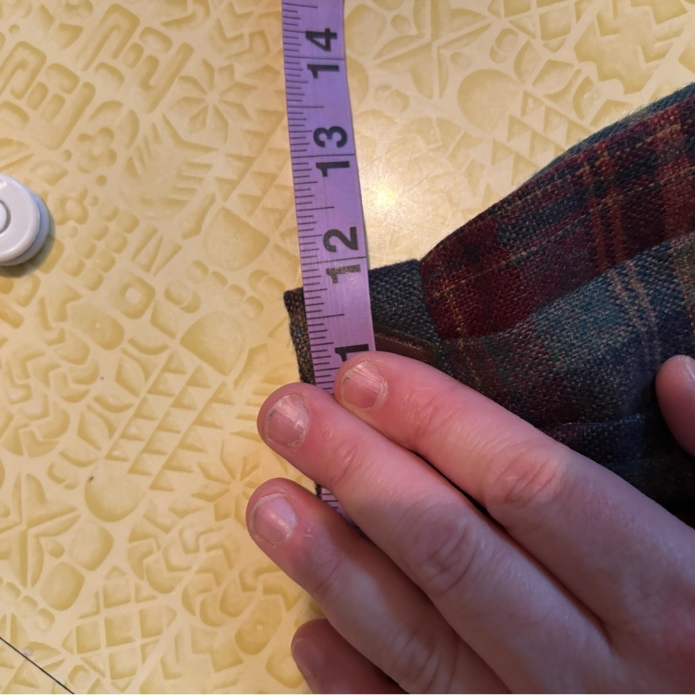 Vintage Plaid Pleated Skirt/ Kilt - Picture 8 of 9